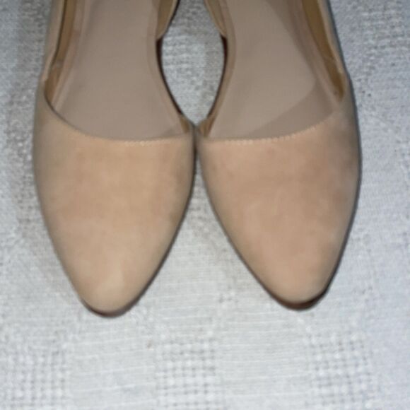 Aldo Women’s Dressy Flats Size 8 M Beige Leather Going Out Party Fun NWOB - Picture 7 of 12